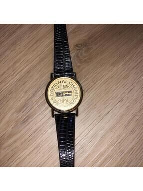 CITIZEN GOLD WATCH TEAM ISSUED 6TH MAN DUKE BLUE DEVILS NATIONAL CHAMPIONS 1991